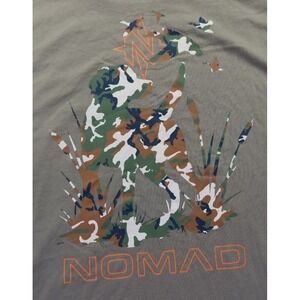 NOMAD Outdoors Camo Dog Retriever Duck Hunting T Shirt Men's Size 2XL XXL
